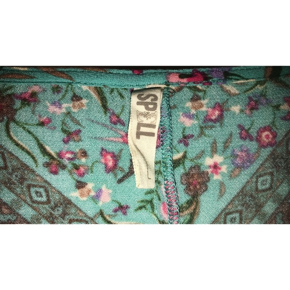 SOLD 🔴 Spell Babushka Mini Turquoise Dress - Picture 5 of 5